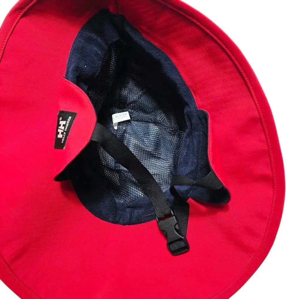 Helly Hansen Hellytech XP Sun Hat Women's Red Outdoor Hiking Hat Chinstrap
